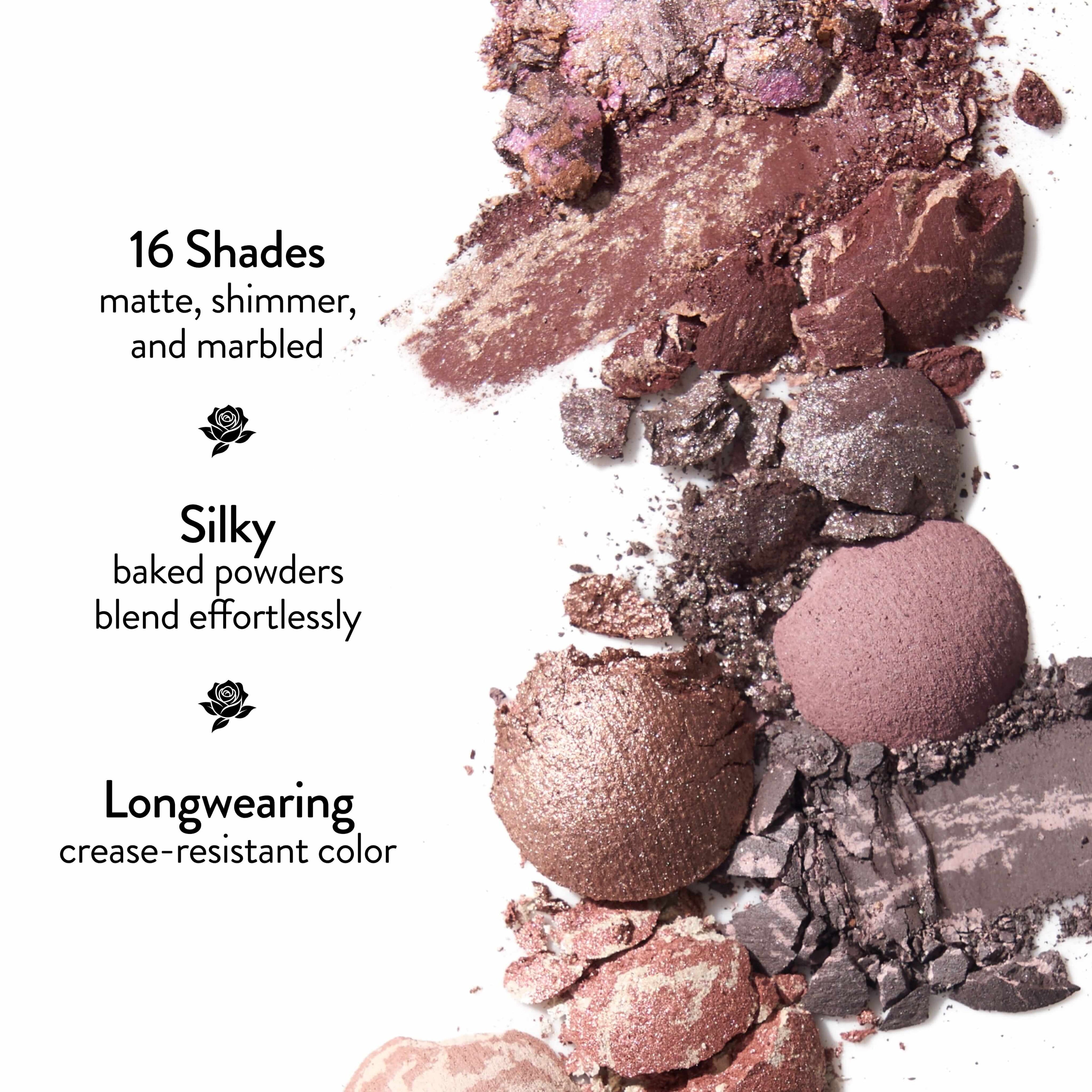 Draper James x Laura Geller Marble-ous Eyes 16 Multi-Finish & Marbled Eyeshadows
