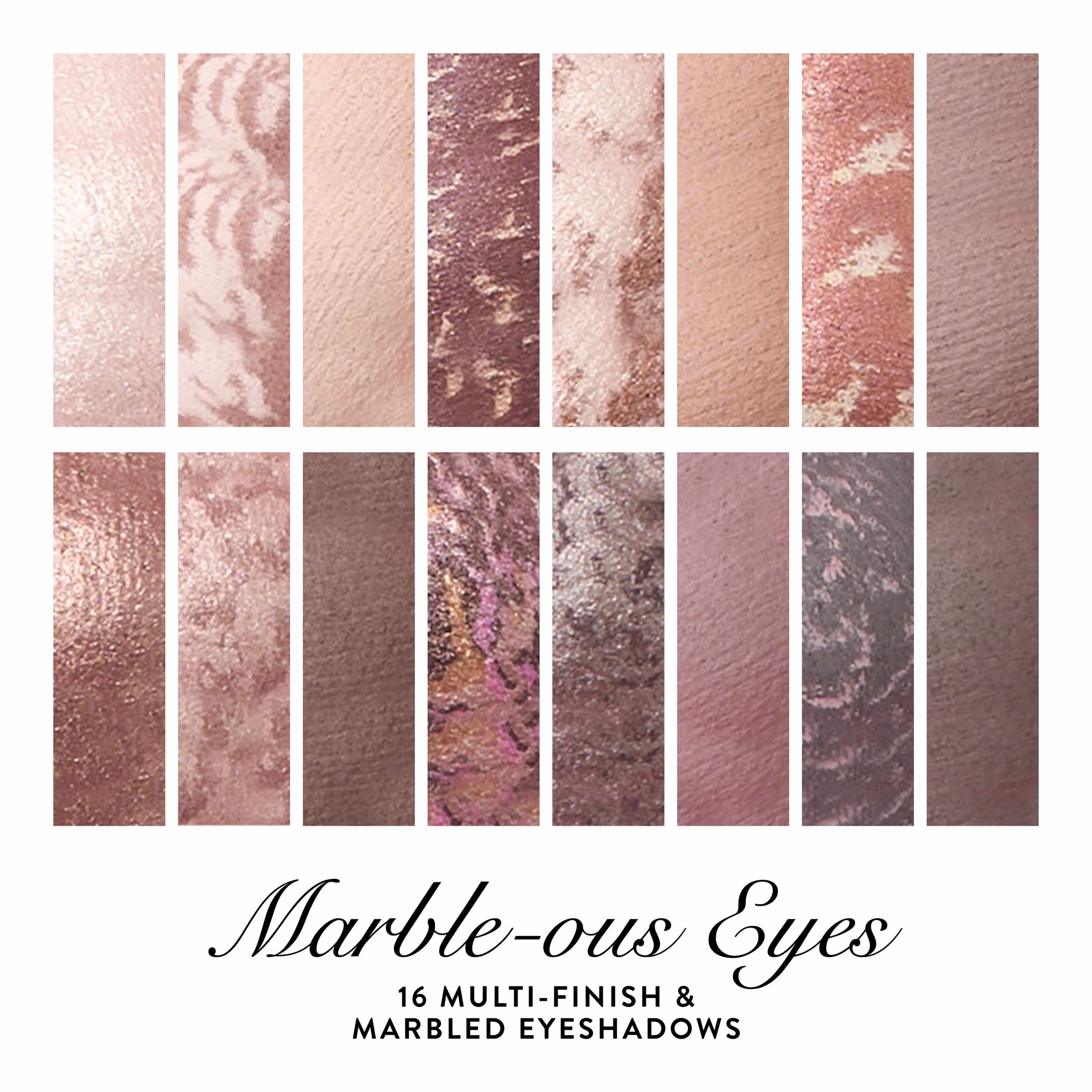 Draper James x Laura Geller Marble-ous Eyes 16 Multi-Finish & Marbled Eyeshadows